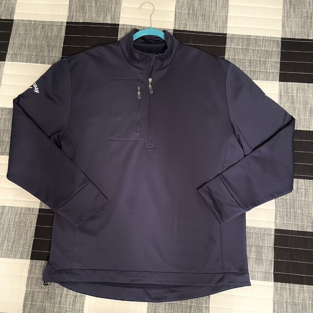XL Calloway Callaway Weather Series Mens 1/4 Zip Golf Pullover - Great C…